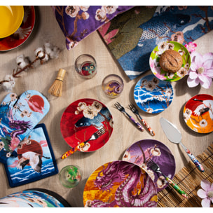 Set de 6 Verres Excelsa – Fuji, Verre Multicolore