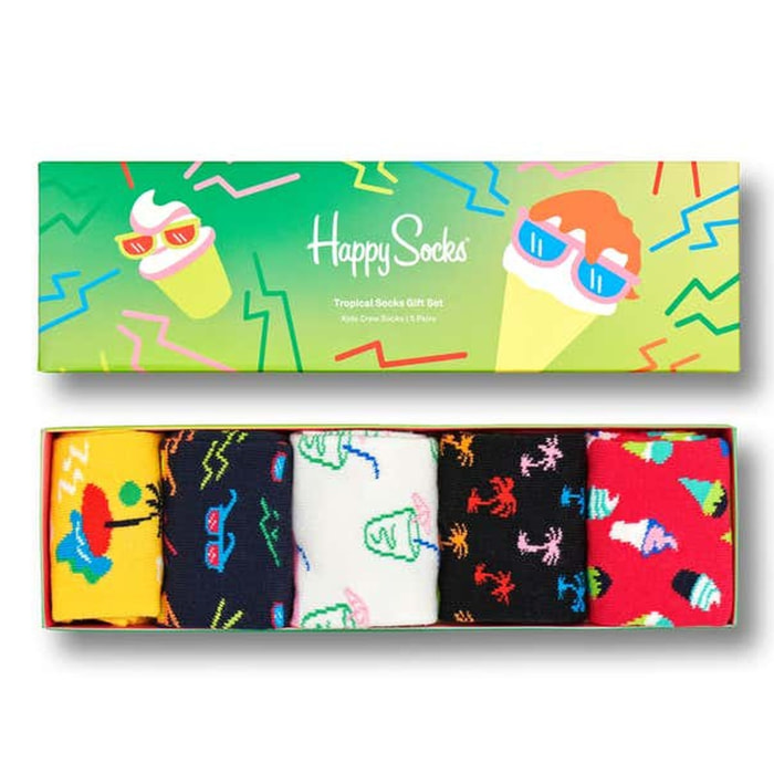 Calcetines 5-pack kids tropical gift set