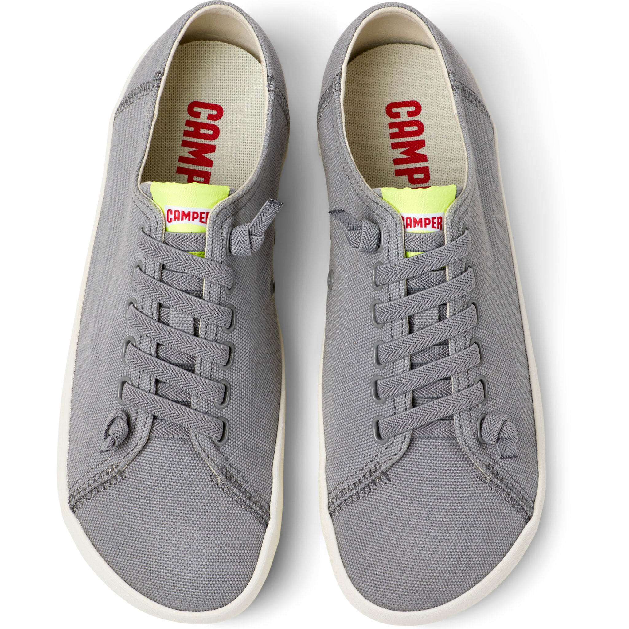 Zapatillas - CAMPER Peu Rambla Vulcanizado - Gris - Tejido natural