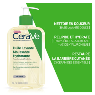 Huile Lavante Moussante Hydratante 473ml