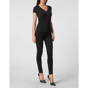 PHILIPP PLEIN Camiseta cuello pico HEXAGON