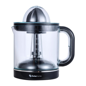 Exprimidor Eléctrico 40W de 1,2L con doble cono y Pies Antideslizantes SwissHome