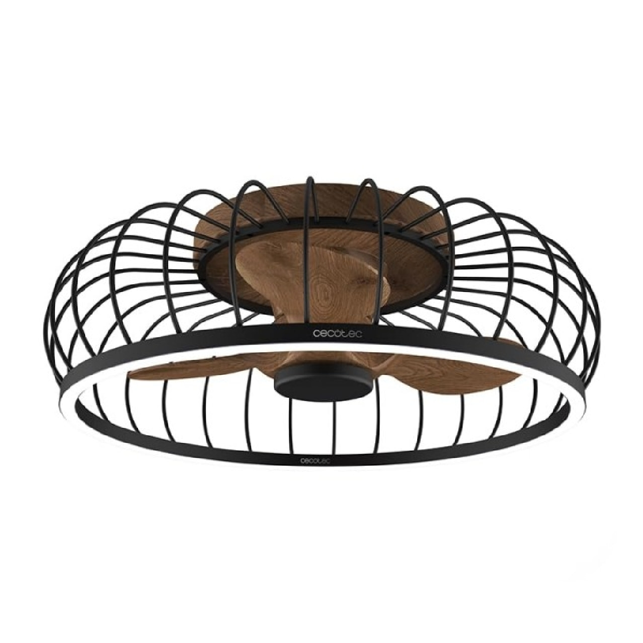 Ventilador de techo con luz EnergySilence Aero 5250 RoundLight Design Cecotec