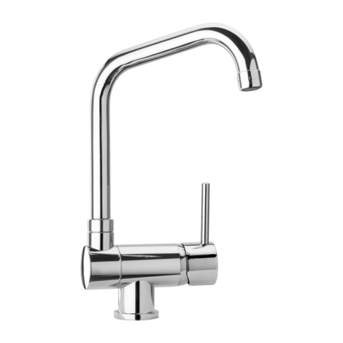 PAINI Mitigeur cuisine Cox rabattable Bec haut chrome