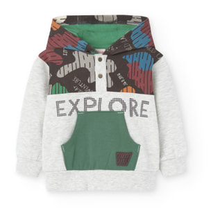 Sudadera felpa de bebé niño -BCI