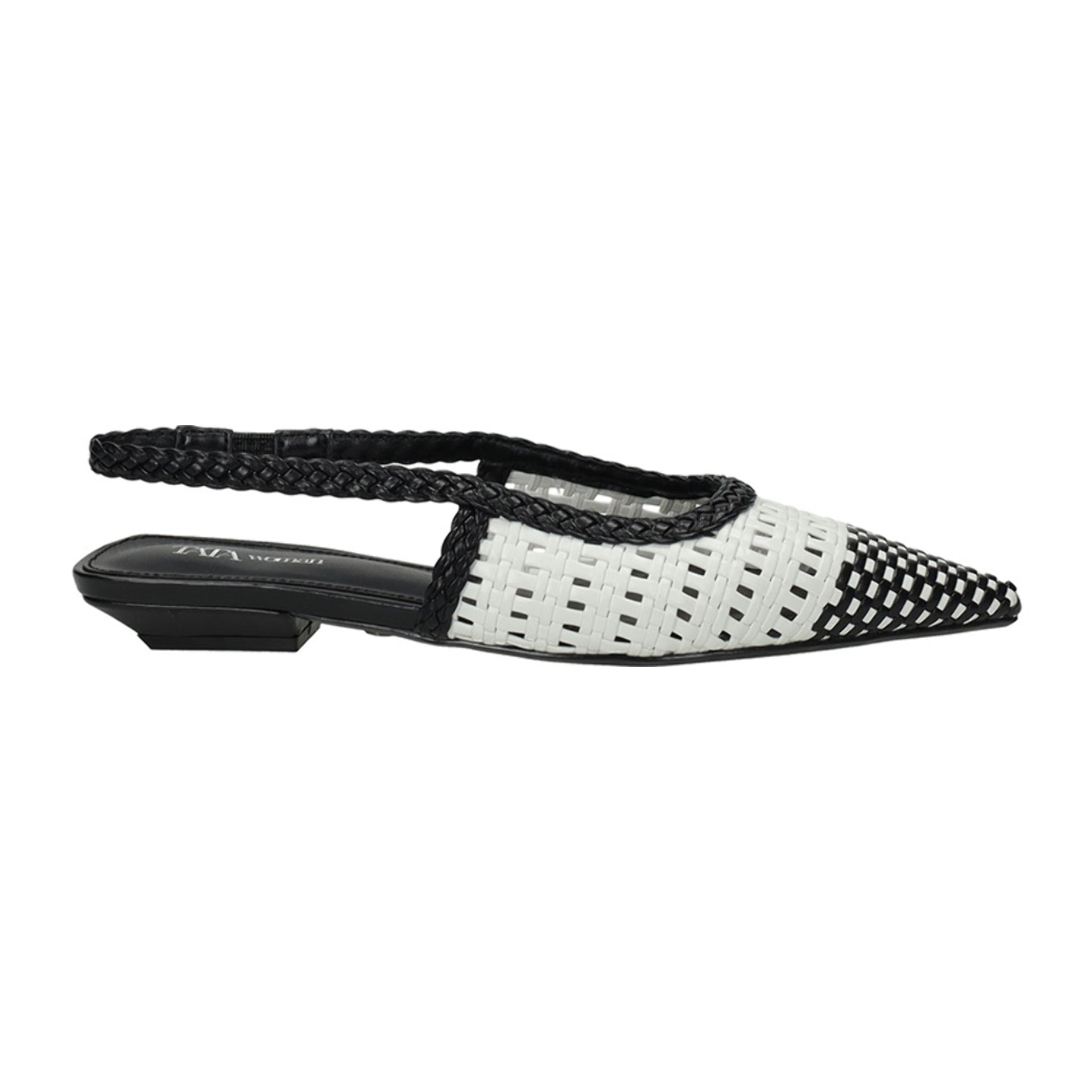 Décolleté sling back Donna Tata Italia Nero