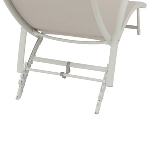 Transat Samba beige lin/argile