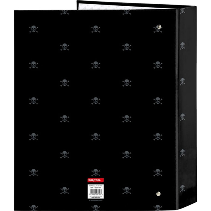 Carpeta f. 4 anillas 35mm lomo ancho safta "california"