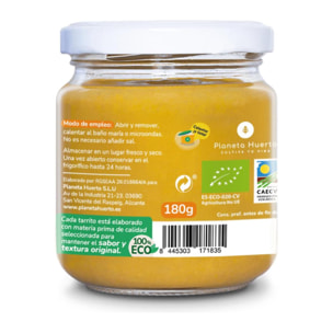 Tarrito Ecológico Calabaza y Boniato Planeta Huerto 180 g