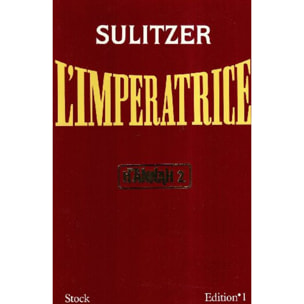 Sulitzer, Paul-Loup | Hannah: Tome 2, L'impératrice | Livre d'occasion
