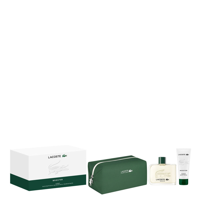 Booster - Coffret Eau de Toilette 125ml + Gel Douche 100ml et Trousse