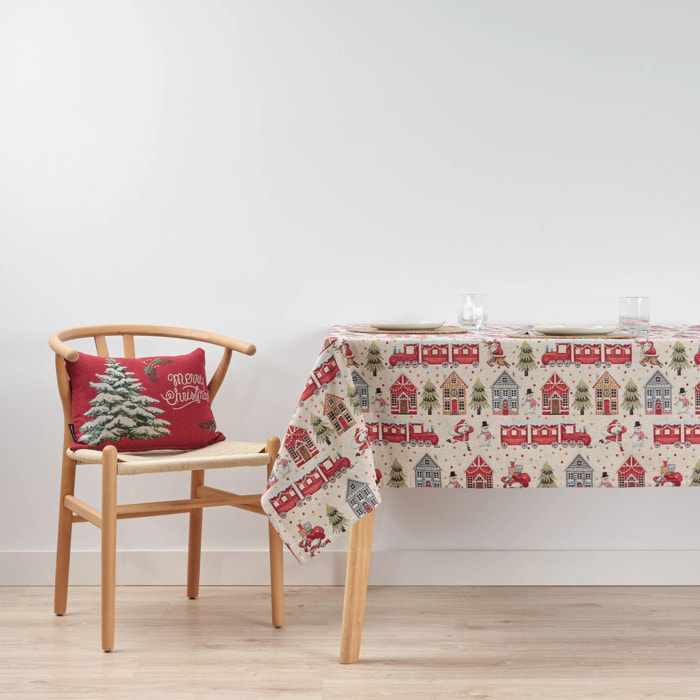 Nappe anti-taches premium jacquard 33761B