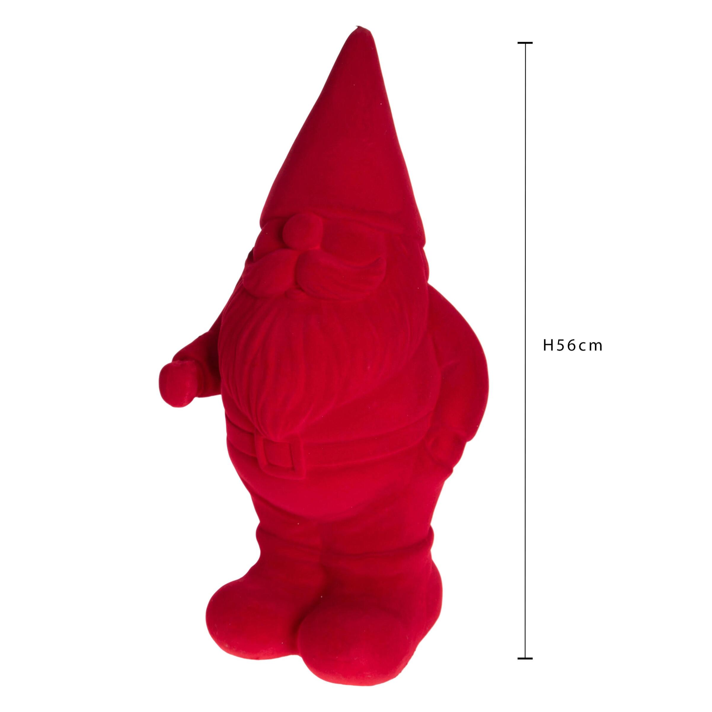 Babbo natale velluto - Pezzi 1 - ROSSO - Bianchi Dino SpA