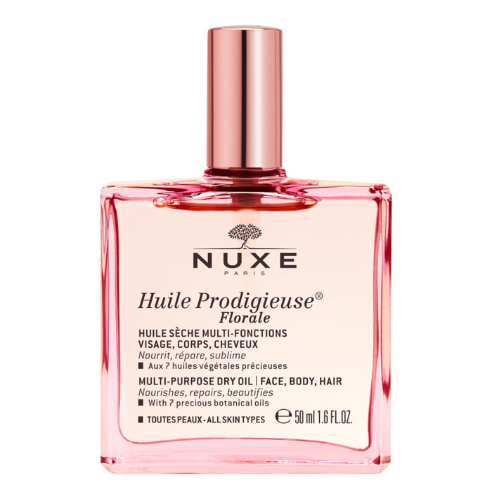 Huile Prodigieuse® Florale  - Huile sèche multi-fonctions visage, corps, cheveux - Toutes peaux