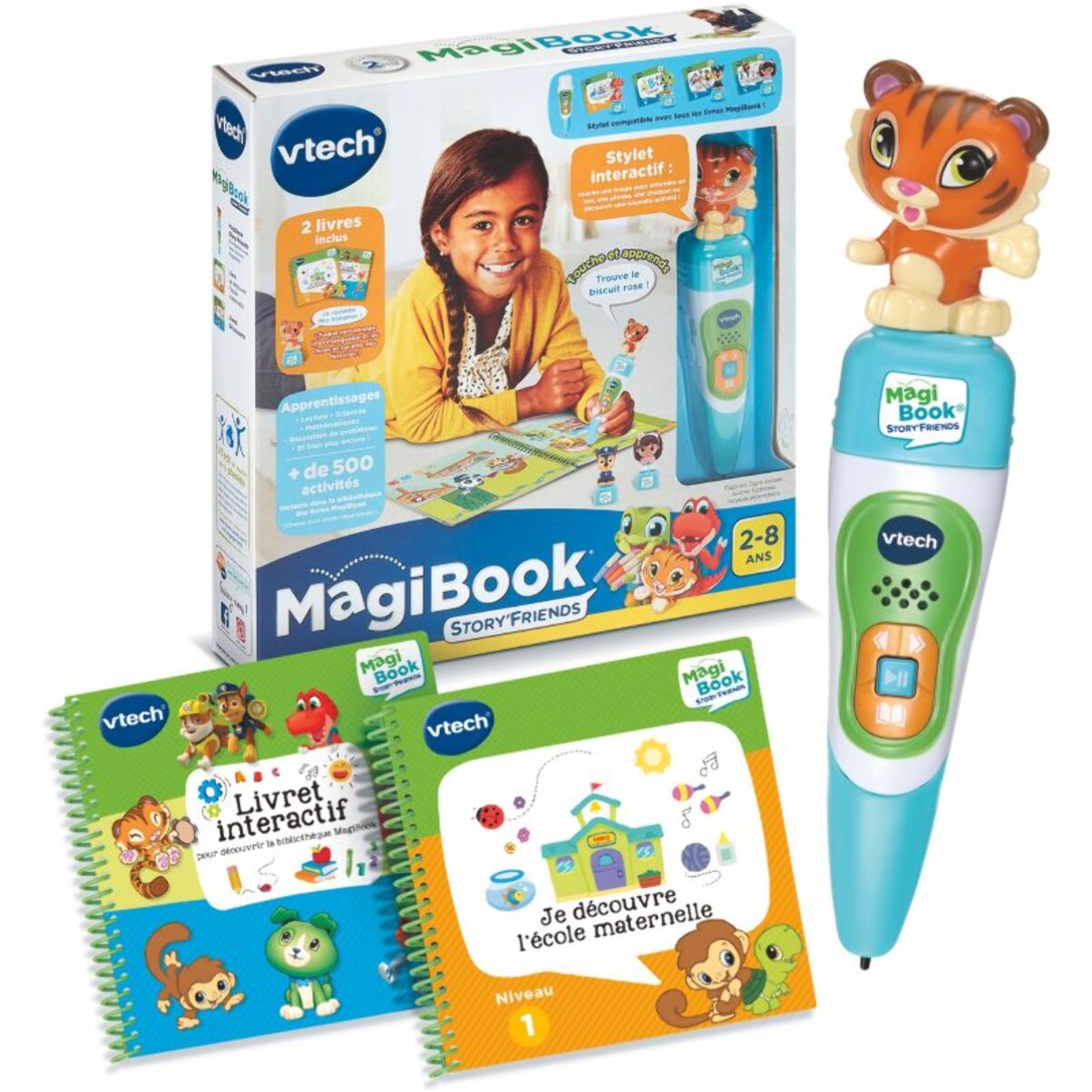 Jeu éducatif VTECH MagiBook Story'Friends - Starter Pack