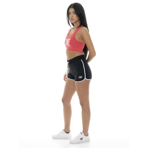 Pantalón corto de mujer Leone Basic de algodón elástico