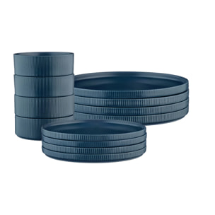 Service Les Essentiels SCANDI - 12 pièces - Marine