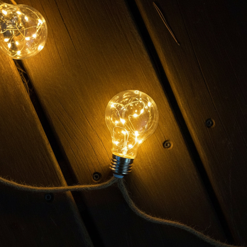 Guirlande solaire FANTASY STAR 10LED 8M