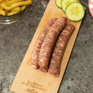 12 Chipolatas aux herbes - 3x240g - Normandie