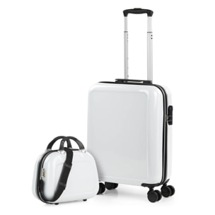 Juego De Maletas Pc Itaca Stickers Blanco