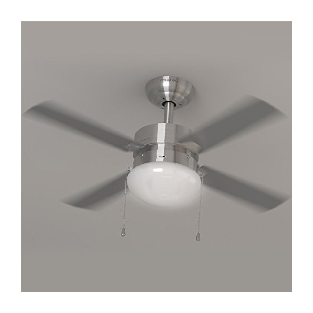 Cecotec Ventilateur de plafond avec Lampe EnergySilence Aero 450. 50 W, Diamètre