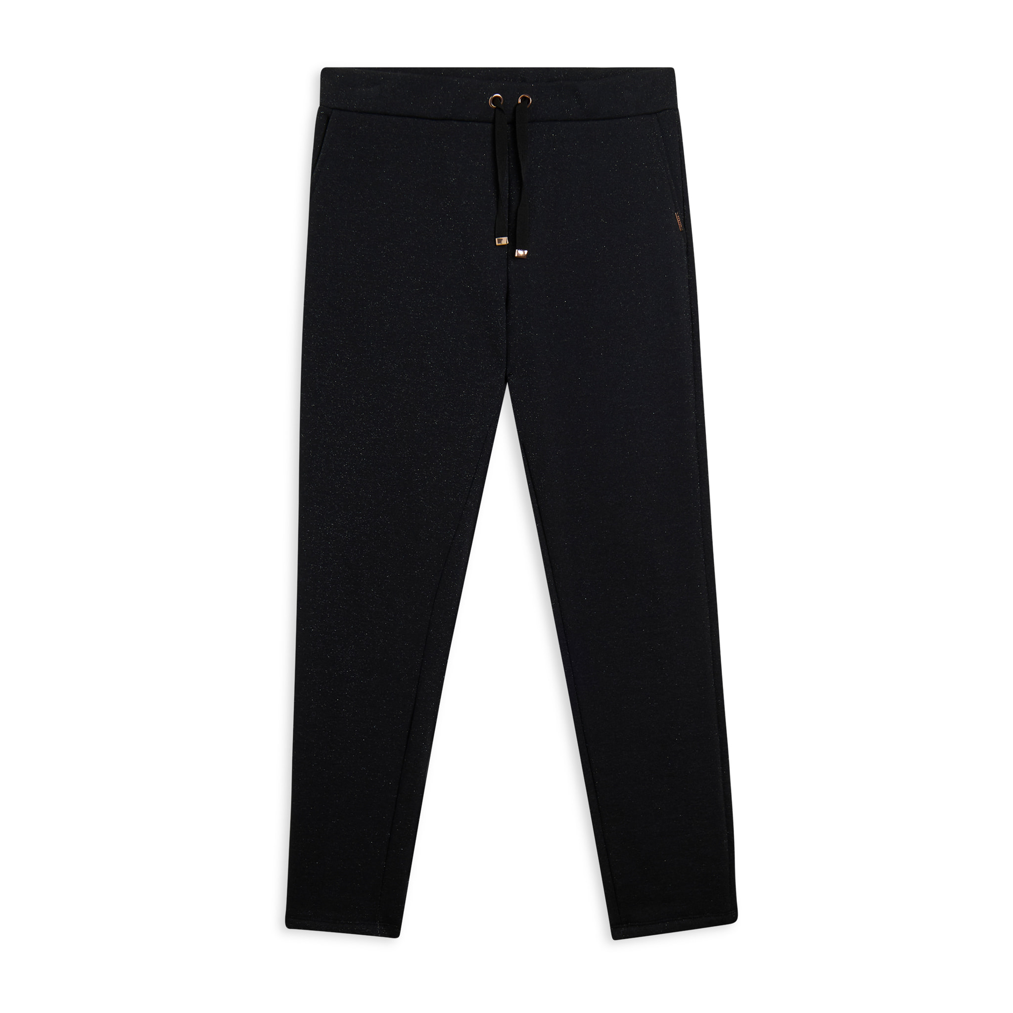 Pantaloni donna regular mélange lurex