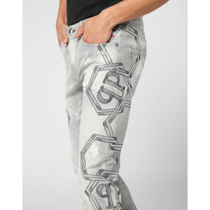 PHILIPP PLEIN Vaqueros de corte recto