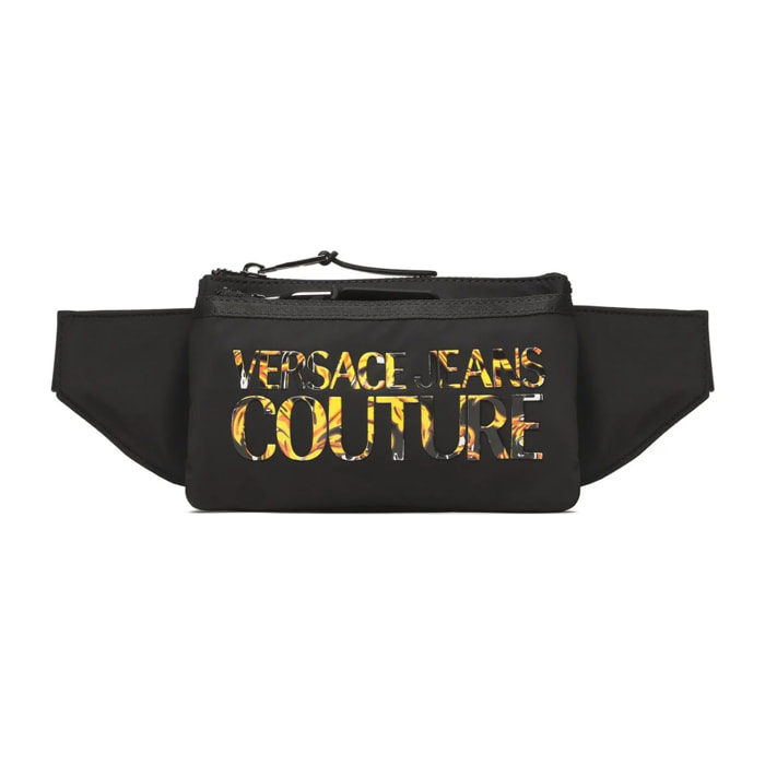 Versace Jeans Couture parche con logo con cremallera cinturón bolso