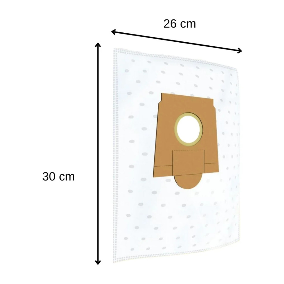 Lot de 4 packs de 4 sacs aspirateur 64865 pour Bosch TopFilter Premium