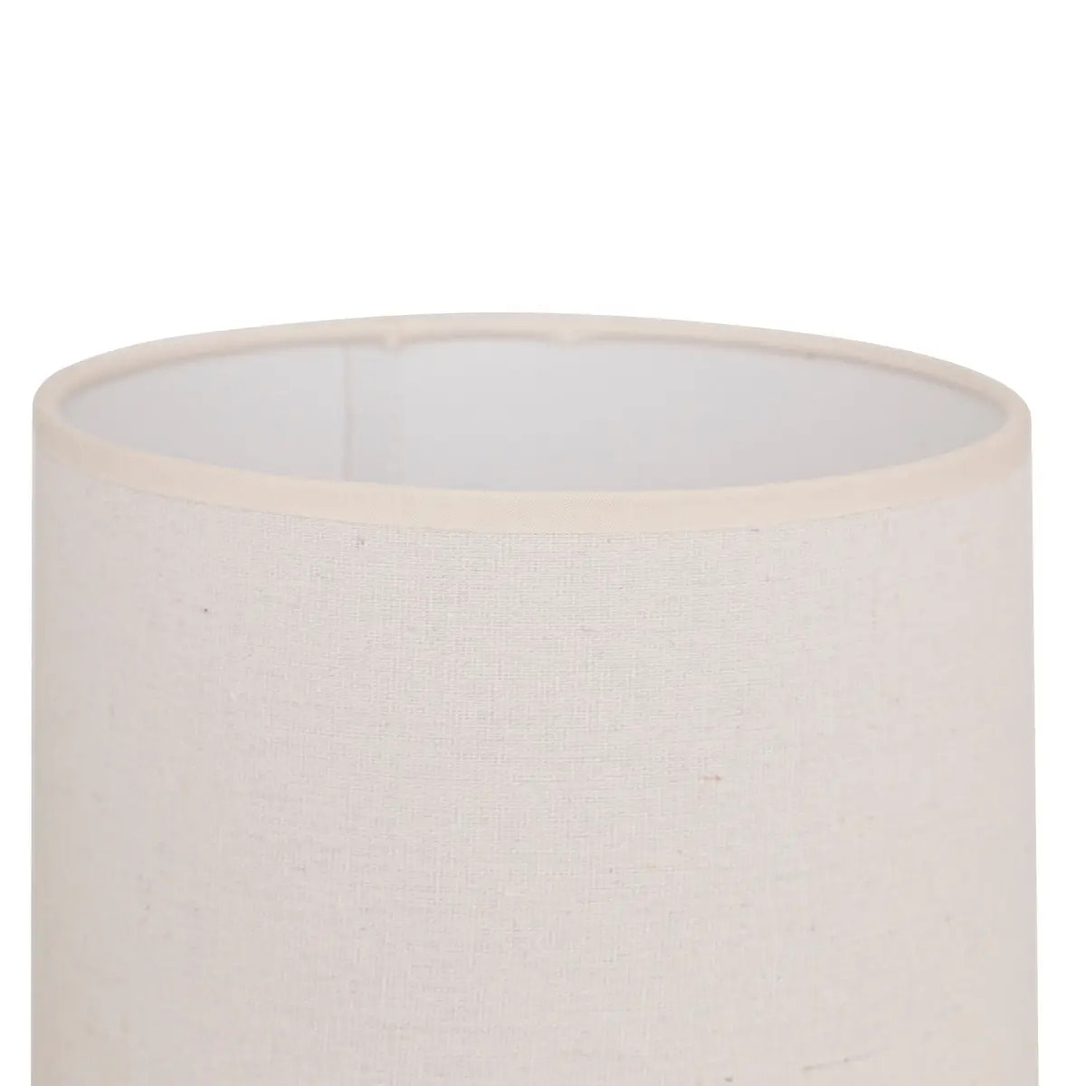 Lampe à poser champignon secteur Vinus terracotta H45,5cm