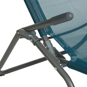SIESTA ANTRACITE/BLEU PETROLE