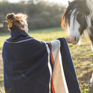 Jeté jacquard recyclé Gioia