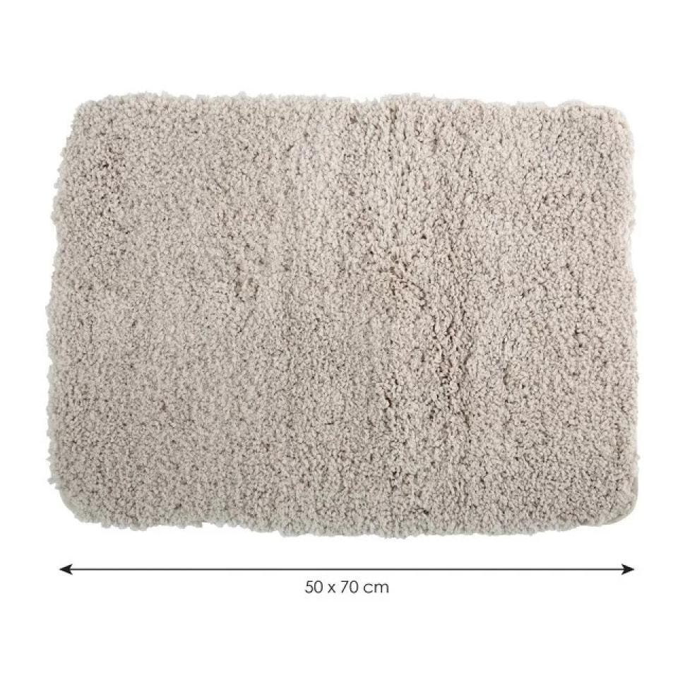 MSV tapis de bain Microfibre 40x60cm Beige