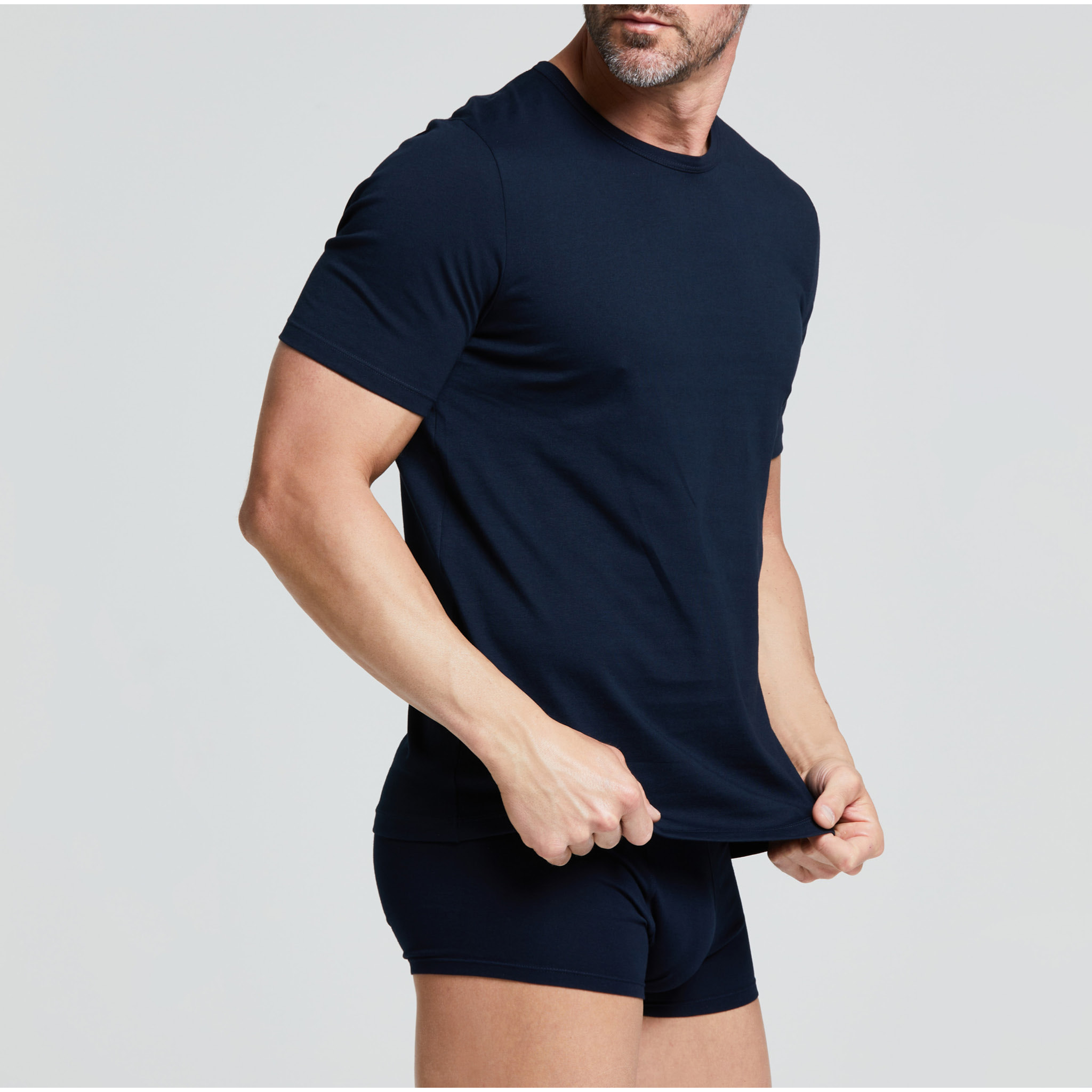 T-Shirt girocollo in cotone organico Cotton Planet vestibilità comfort