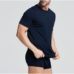 T-Shirt girocollo in cotone organico Cotton Planet vestibilità comfort