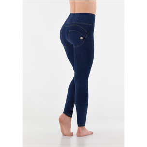 Jeggings push up WR.UP® skinny vita alta tessuto organico