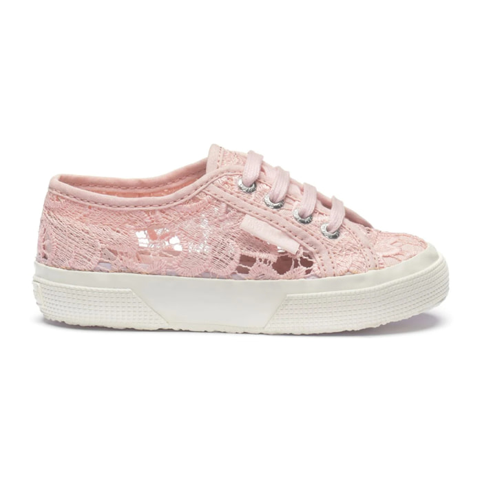 Le Superga Bambina Rosso 2750 Kids Macrame