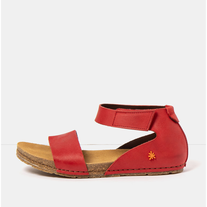 Sandalias 0382 ROMA RED/ CRETA color Red