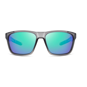 Gafas de sol PALO ALTO KITESURF - Gris mate / Polarizada revo azules
