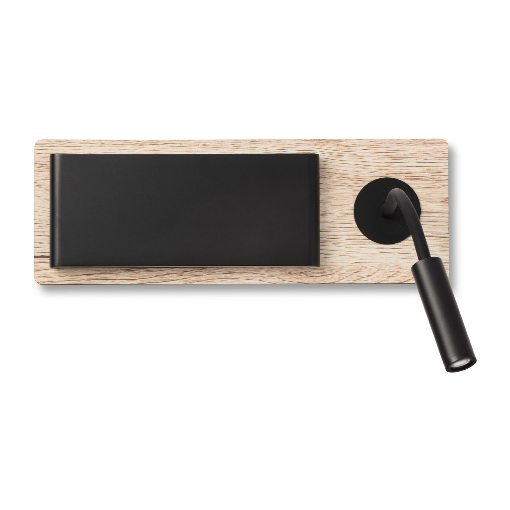 MOOD RCT Aplique negro y madera con lector