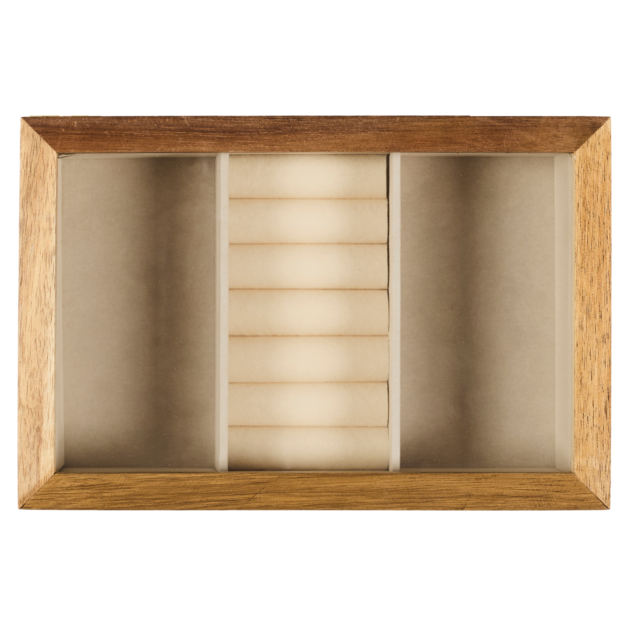 Boite A Bijoux Verre Et Bois