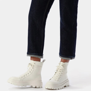 Superga - Botines Mujer Beige - 3051 ALPINA APEX HIGH VEGAN MATERIAL