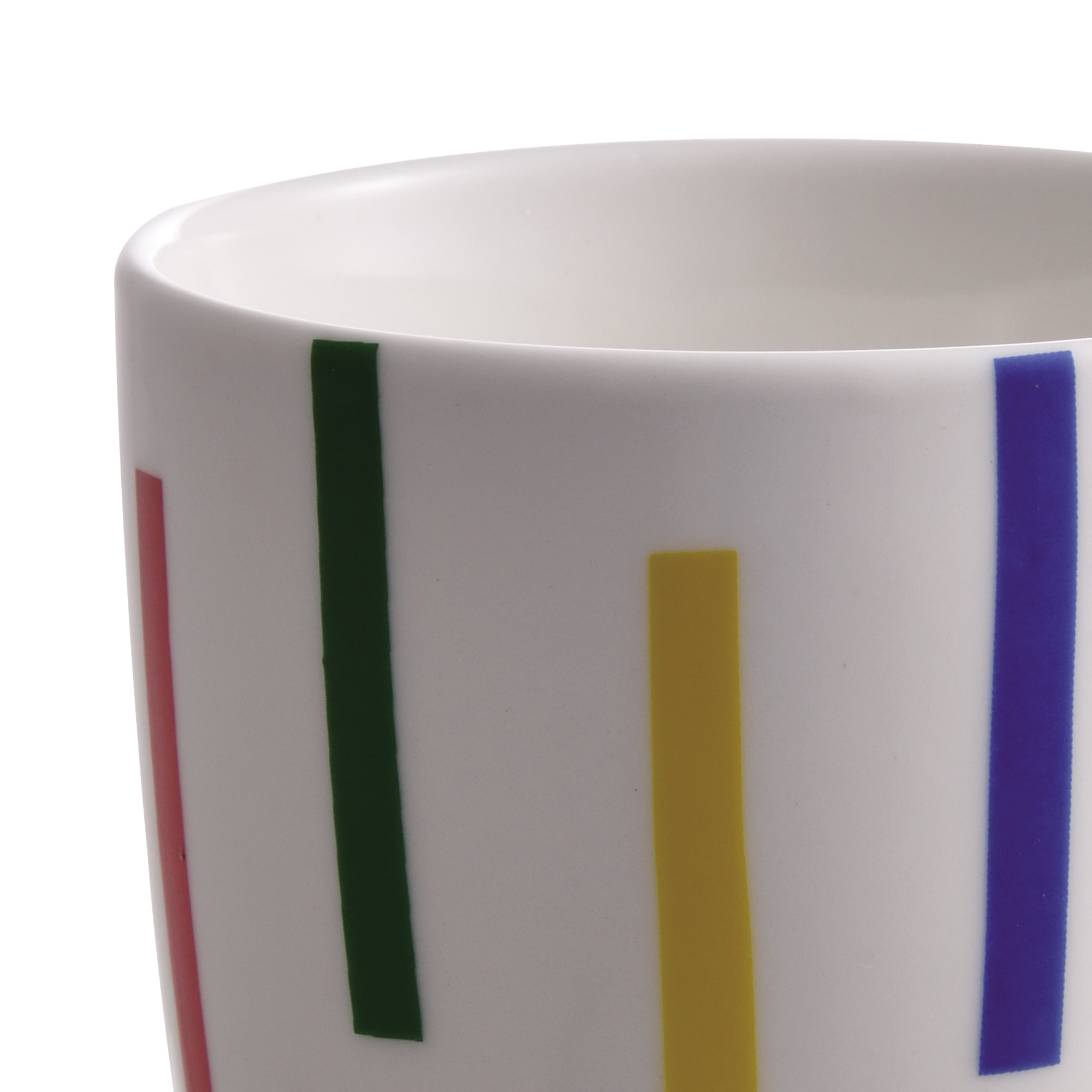 Set 4 mugs  diseño rayas de colores  benetton