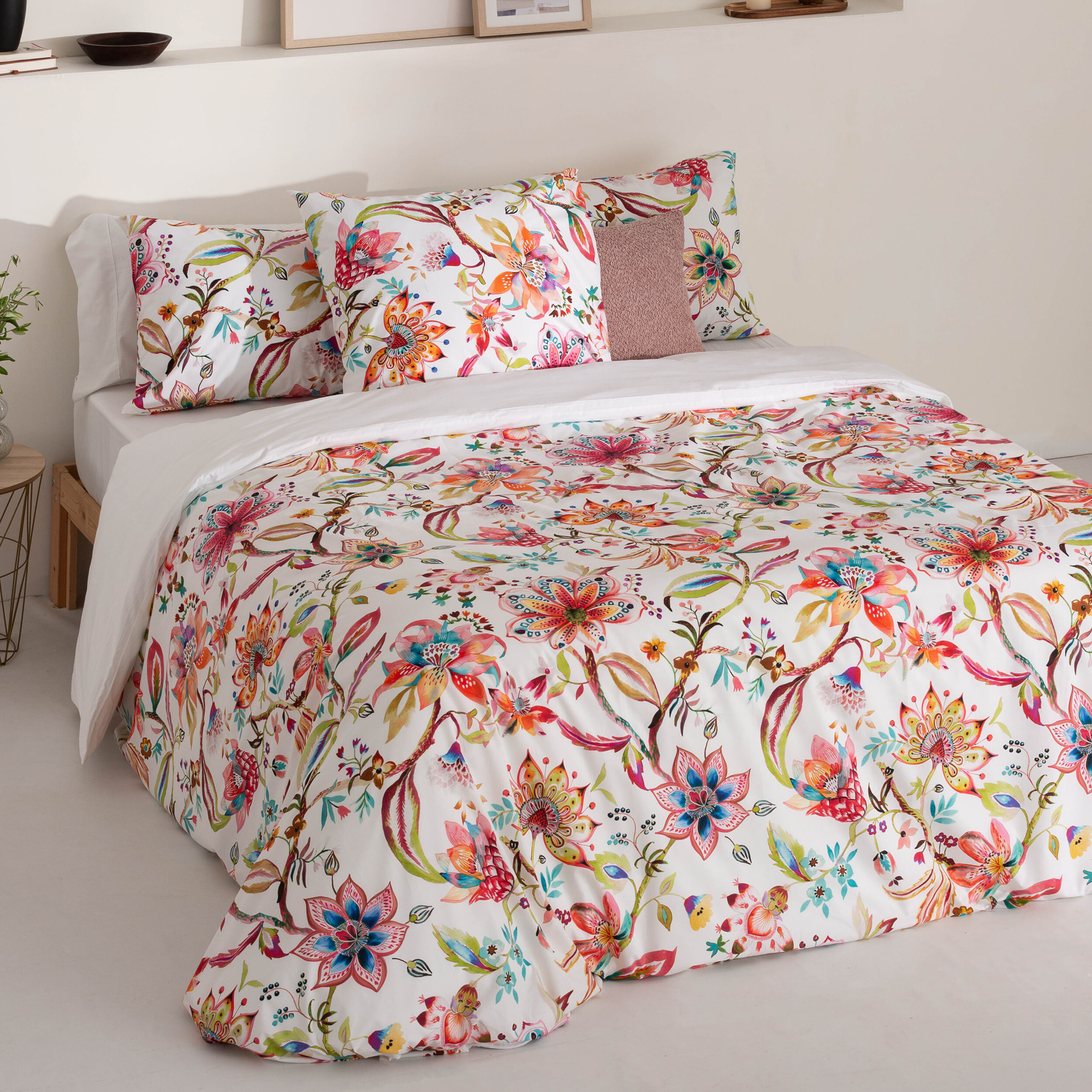 Housse de couette nordique multicolore