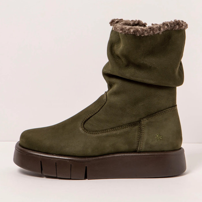 Botines 1347 NOBUCK KAKI/ MALAGA color Kaki