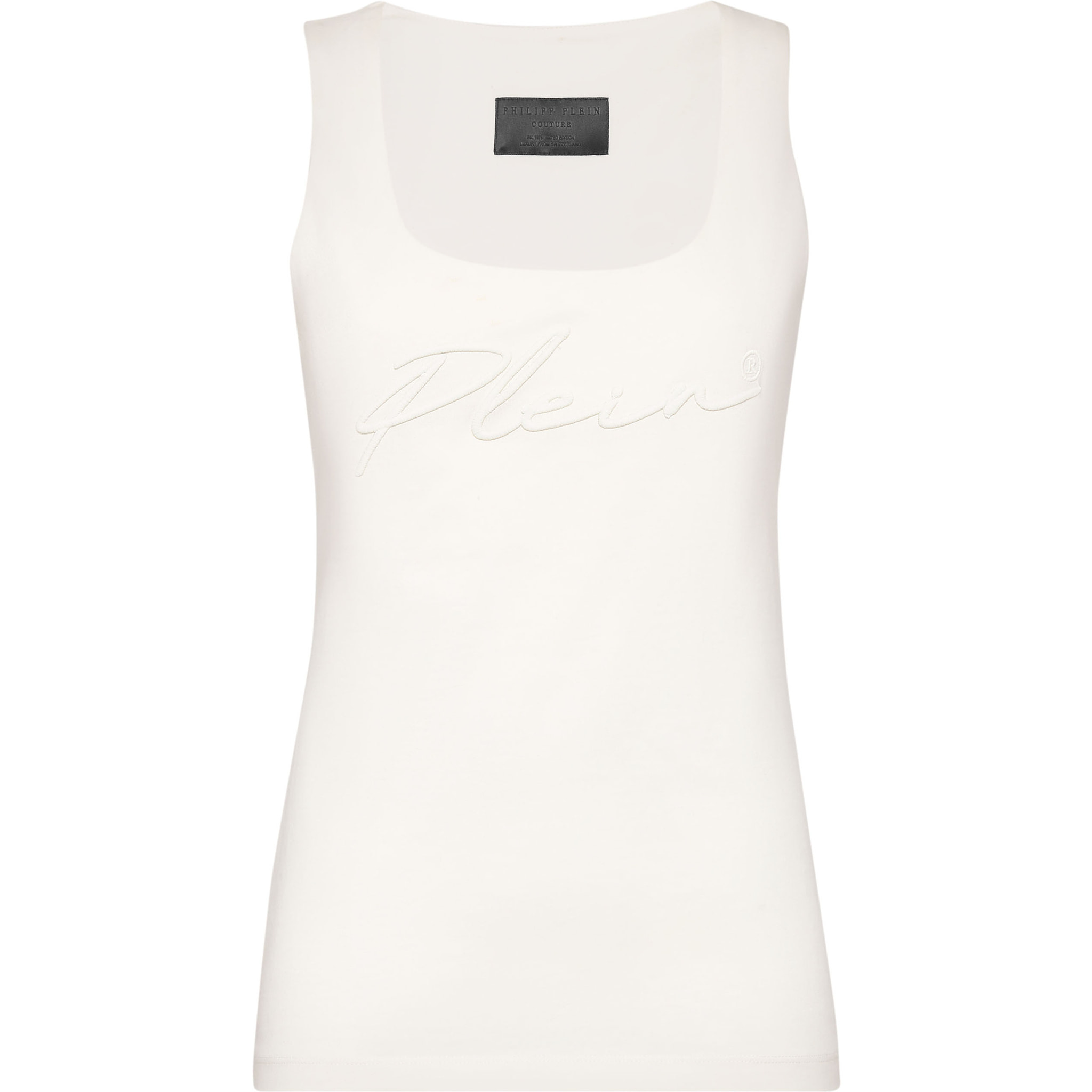 PHILIPP PLEIN Camiseta de tirantes SIGNATURE