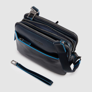 Piquadro Pochette uomo con chiusura a impronta digitale