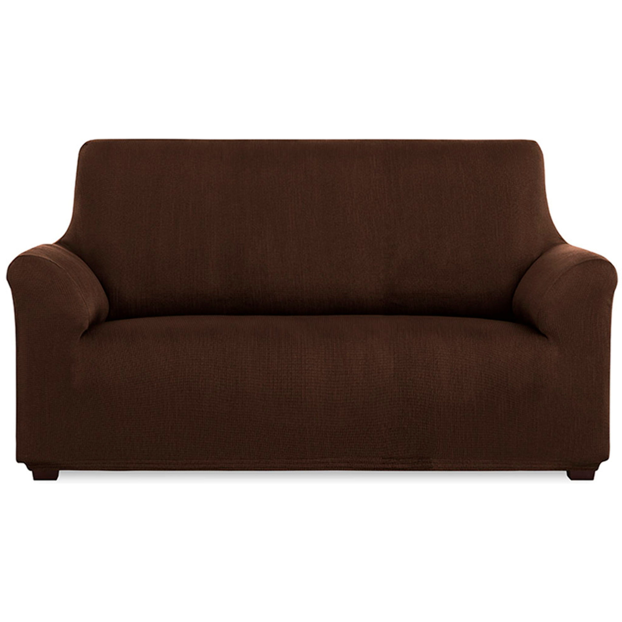 Funda de sillón elástica INKA Marrón