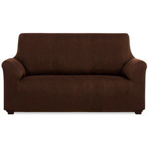 Funda de sillón elástica INKA Marrón