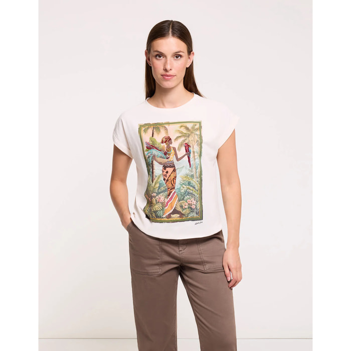 Camiseta Manga Corta Blanca - Lamila